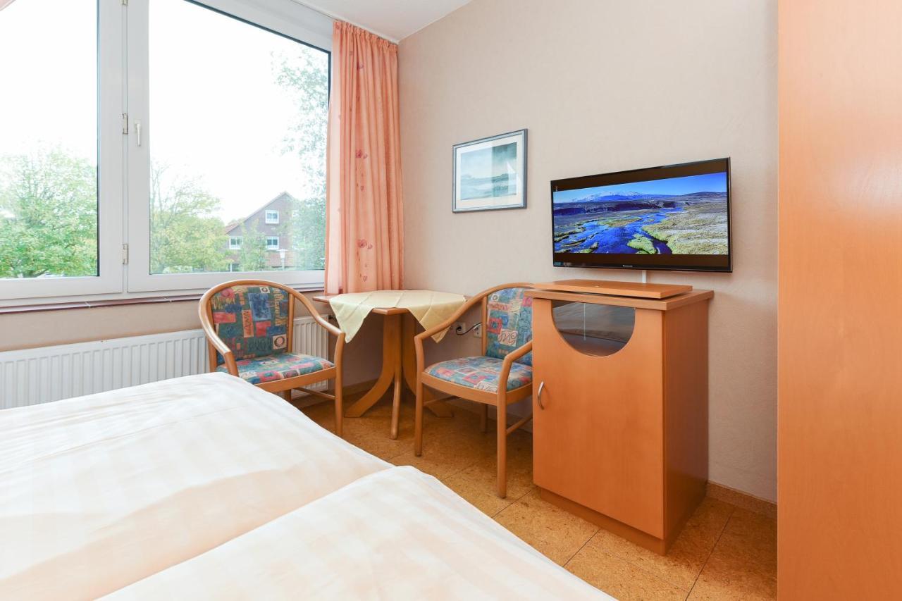 Hotel-Pension Altes Siel Bensersiel Dış mekan fotoğraf