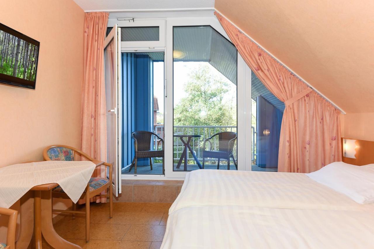 Hotel-Pension Altes Siel Bensersiel Dış mekan fotoğraf
